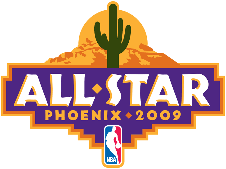NBA All-Star Game 2009 Primary Logo DIY iron on transfer (heat transfer)